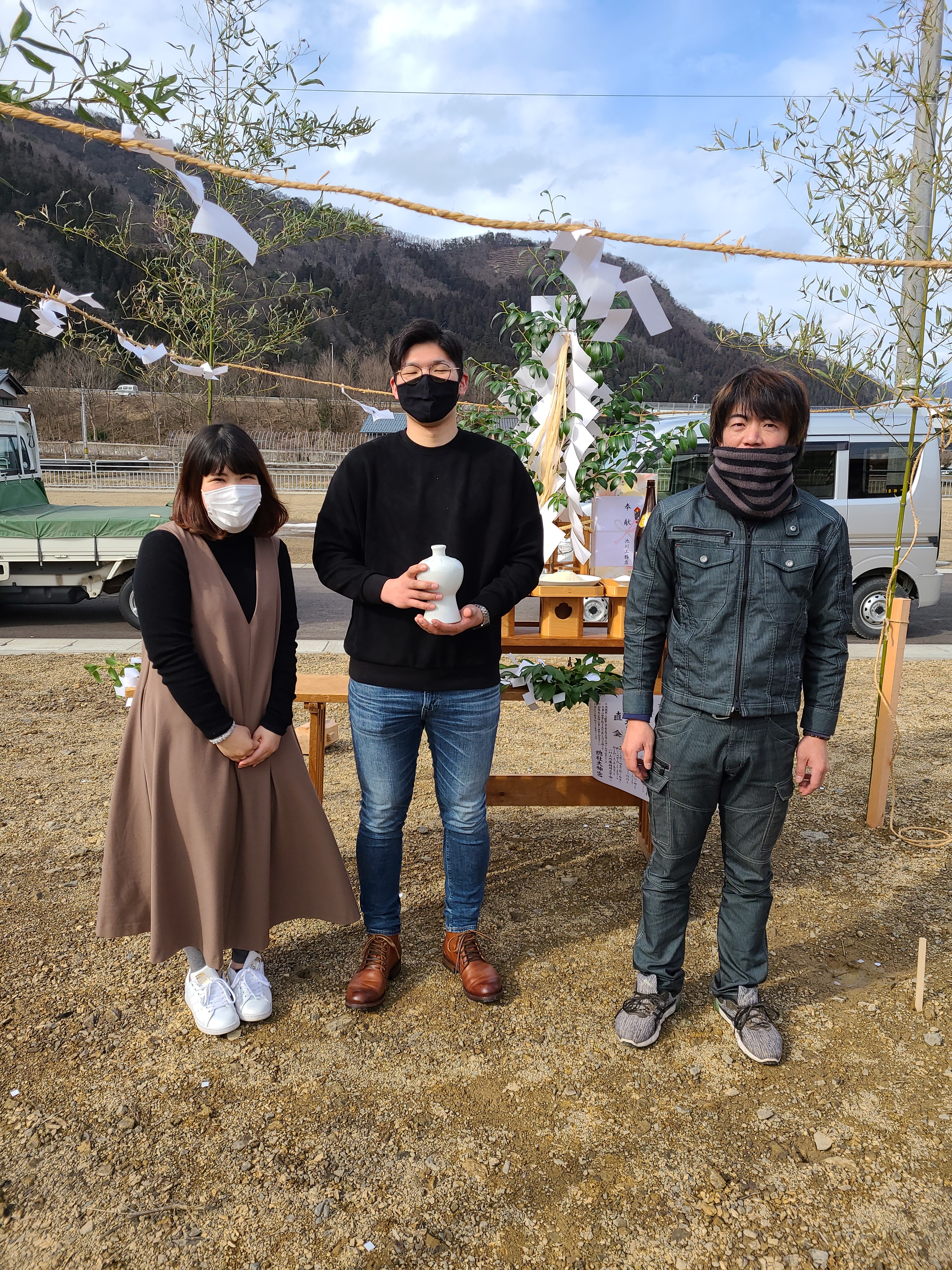 南越前町湯尾N様邸地鎮祭